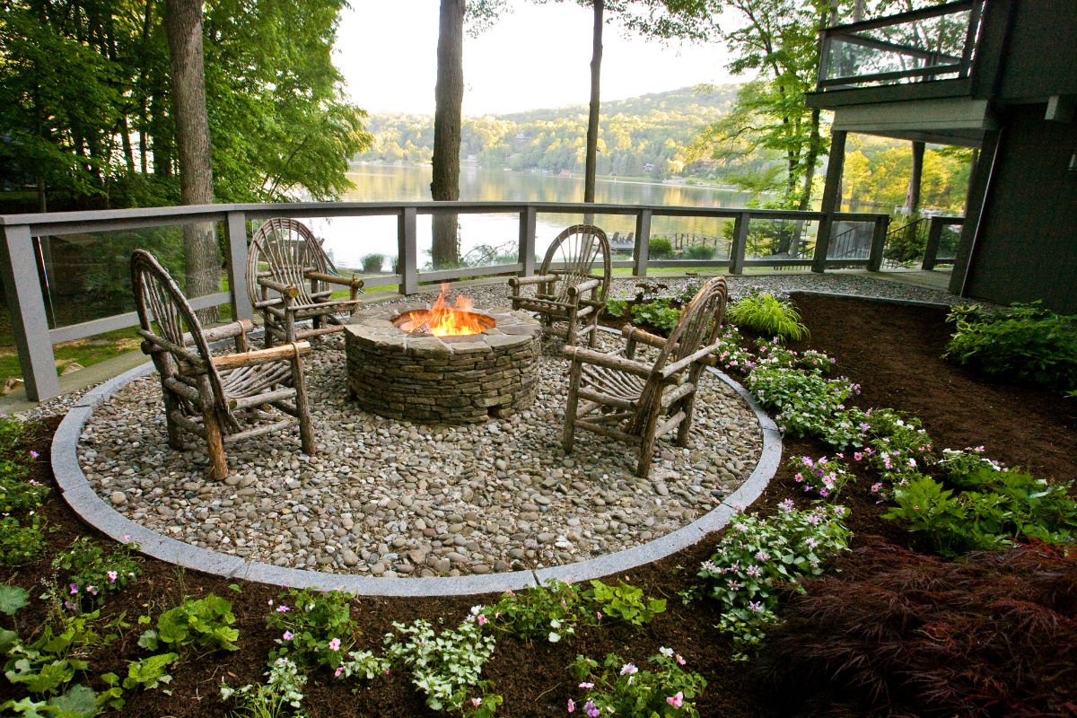 CUSTOM FIRE PIT, Sherman, CT